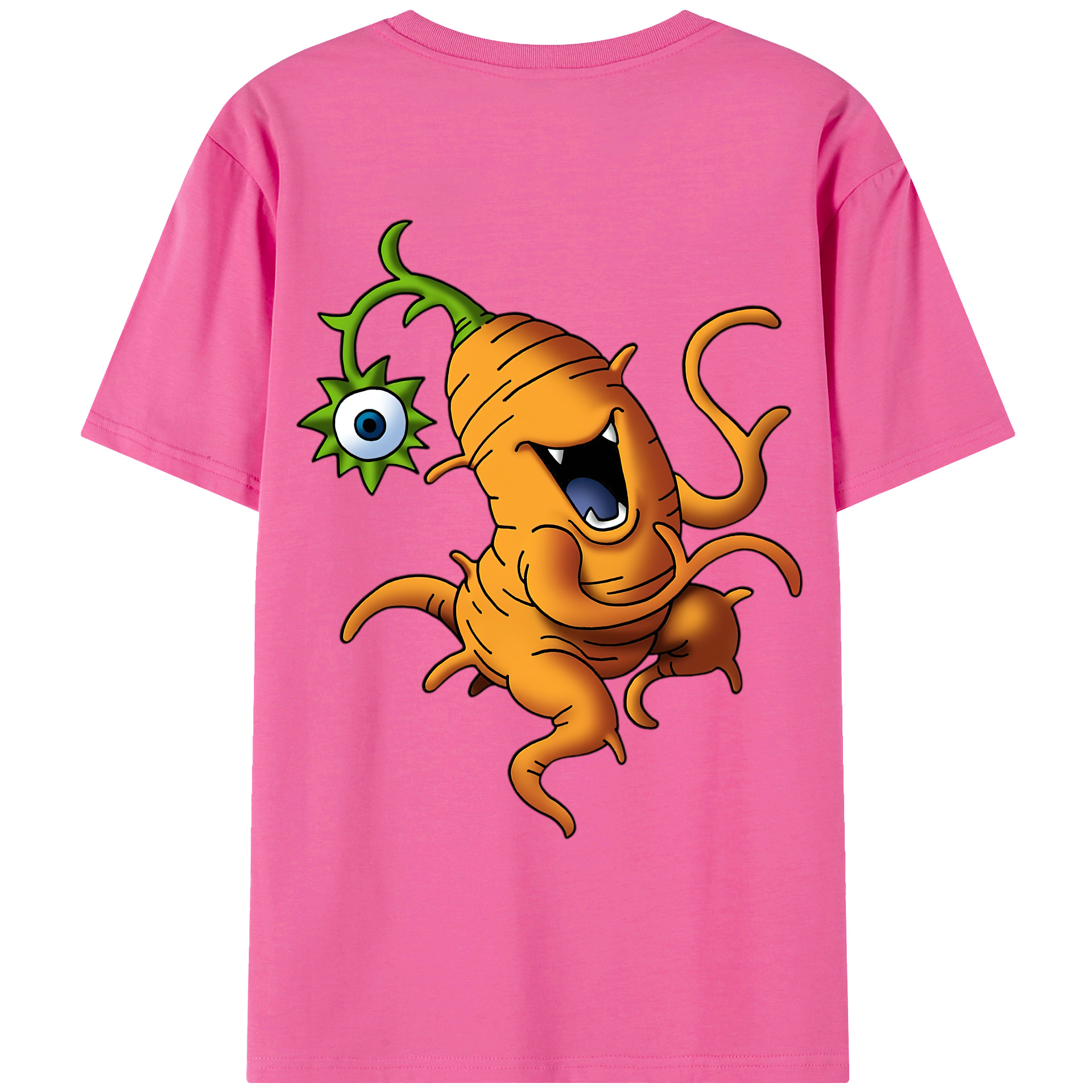 （画像用） ドラゴンクエスト Doragon Kuesuto Dragon Quest レディース半袖Tシャツ(バックプリント)